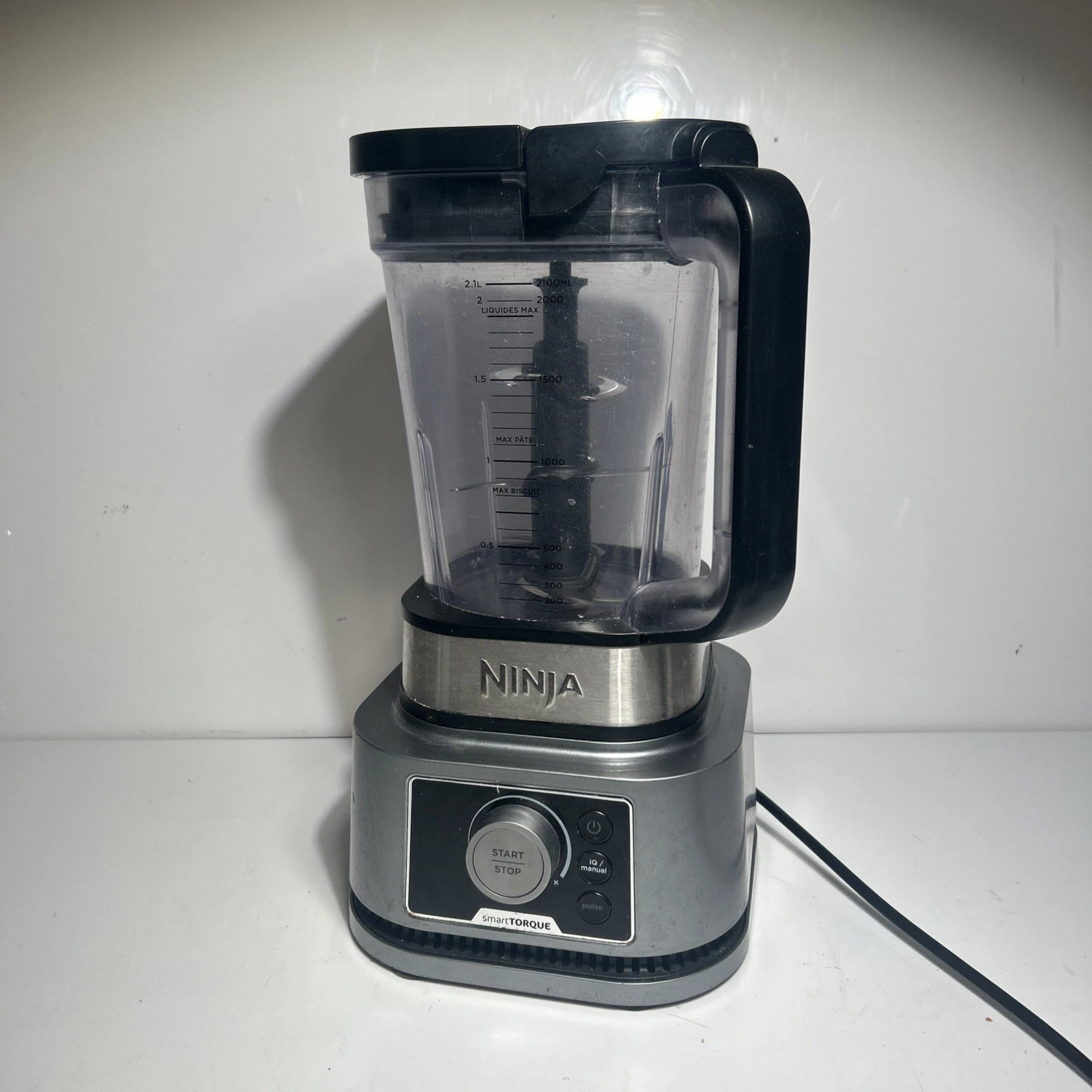 Ninja Foodi Power Nutri Blender 3-in-1, 1200W Silver CB350UK w/ 2.1L jug
Opens in a new window or ta