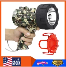 Rechargeable Spotlight Flashlight,1000,000 Lumens Hand Held Spotlight Waterproof
