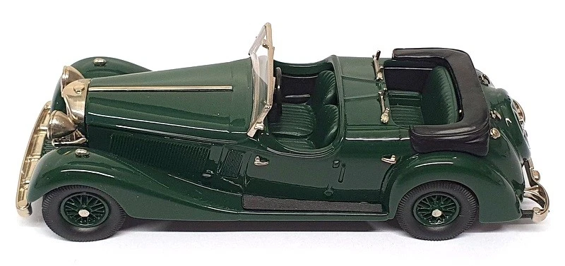 Lansdowne Models 1/43 Scale LDM27 - 1937 Jensen Dual Cowl Phaeton Green - Image 4 of 4