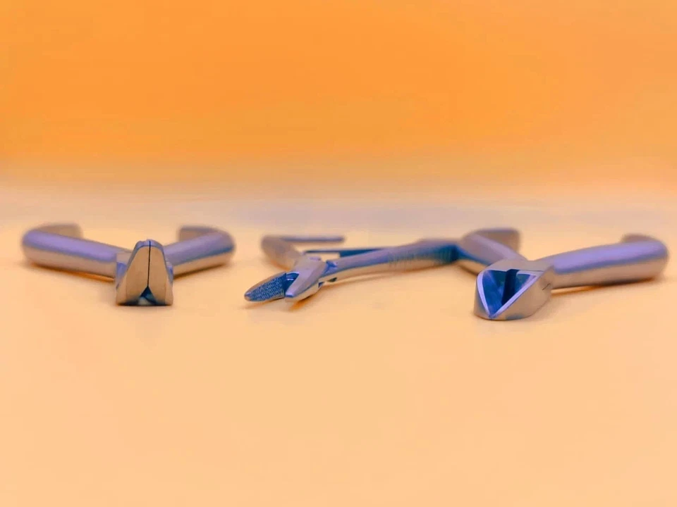 3x Hu-Friedy Mathieu 678-330 mini pinos ligadura 678-106 cortador de extremidade distal 678-101 - Imagem 4 de 4