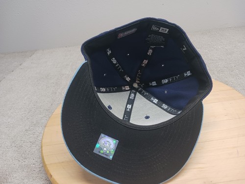 New Era Authentic Collection Cap Mens 7 Hat 59Fifty Corpus Christi Hooks Blue - Picture 7 of 11