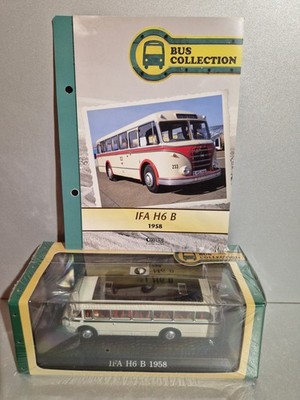 IFA H6 B von 1958 - Buslegenden Bus Modell - 1:72 - Atlas Verlag NEU Model