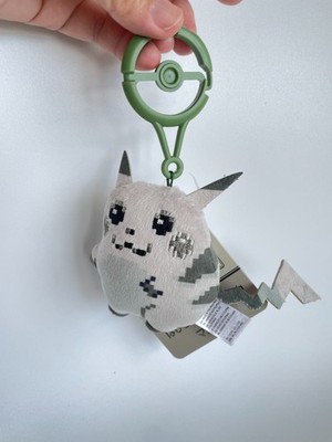 Pokemon Center First Pikachu Mascot Plush Keychain 30th