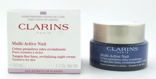 clarins multi active nuit dry skin