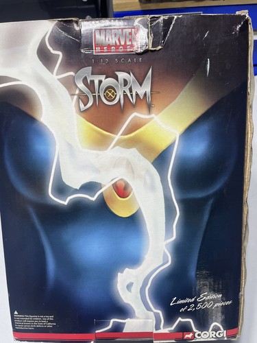 STORM Marvel Heroes Corgi Limited Edition Hand Painted Metal Statue - Picture 2 of 3