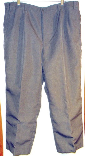 HABAND'S "Fit Forever" men's cotton flannel lined dress pants, sz. 38X26.5 - Picture 7 of 8