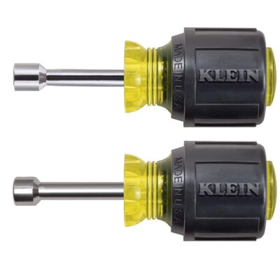Klein Tools Stubby Magnetic Nut Driver Set 14 Inch 516 Inch Made in USA