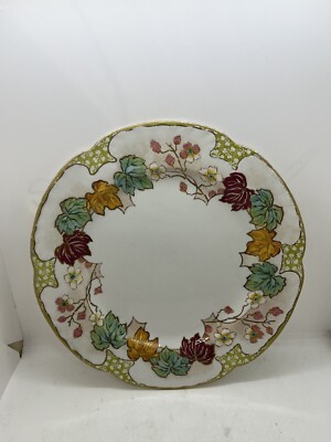 Antique Creil & Montrereau Service Fontainebleau 8.75  Salad Plate As Found