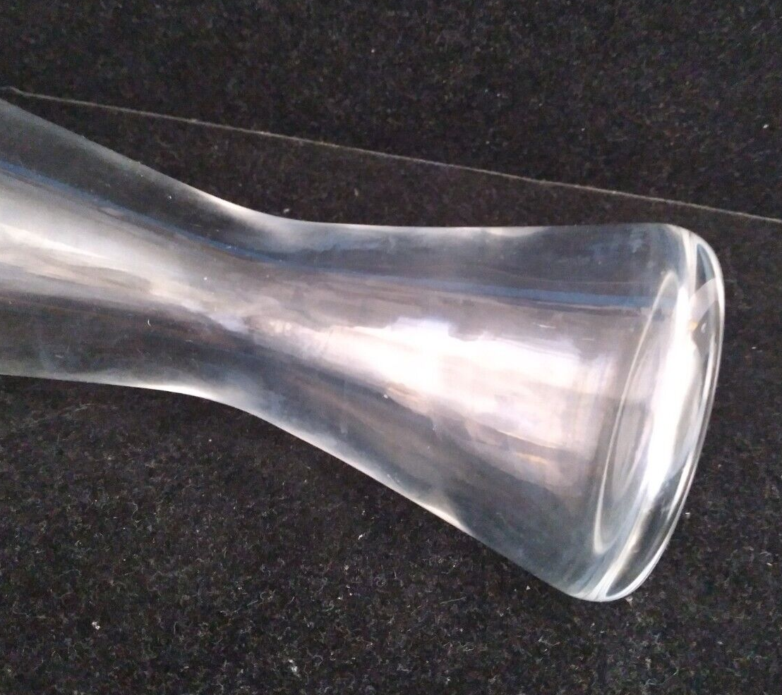 Waterford John Rocha Crystal Vase Signature Cut 9"H Signed eBay