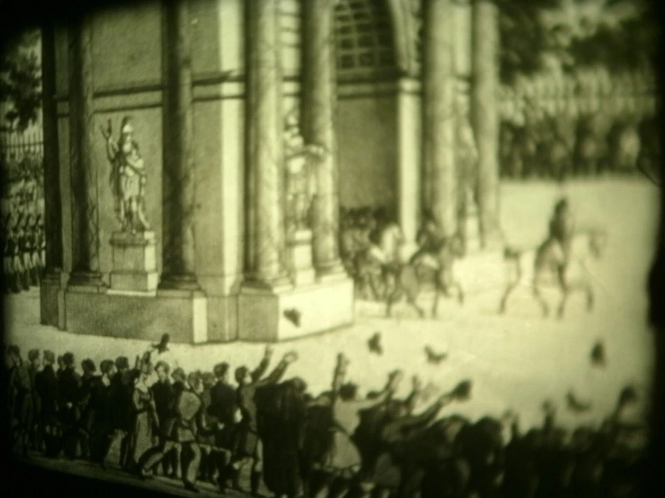 16mm Soviete documentary Decembrists Russia empire death film B/W movie - Image 3 of 4