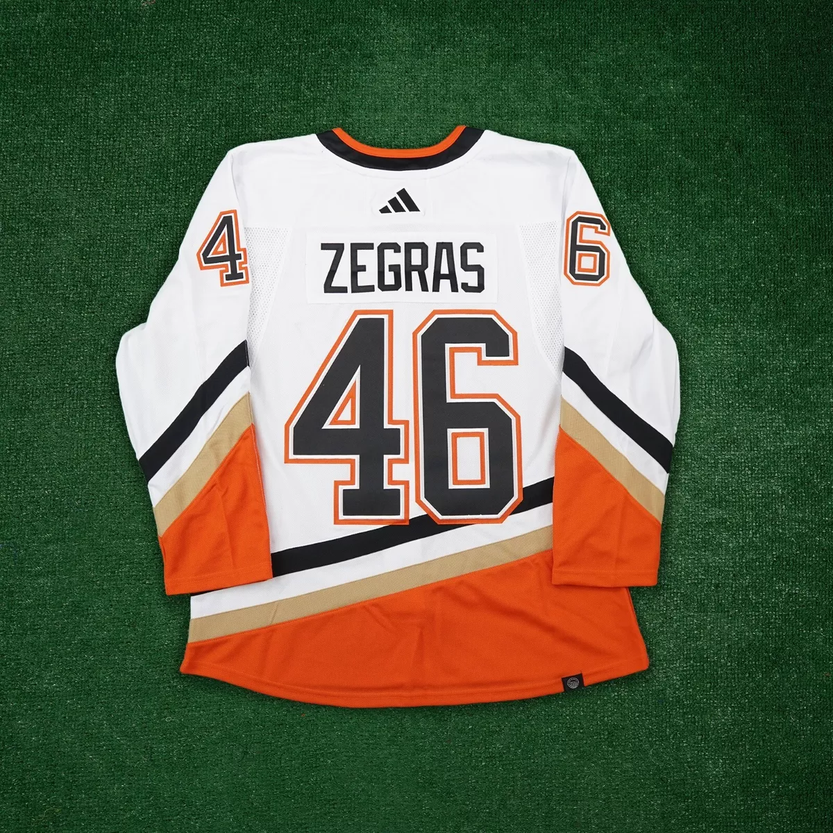 ANAHEIM DUCKS AUTHENTIC ADIDAS REVERSE RETRO 2.0 HOCKEY JERSEY