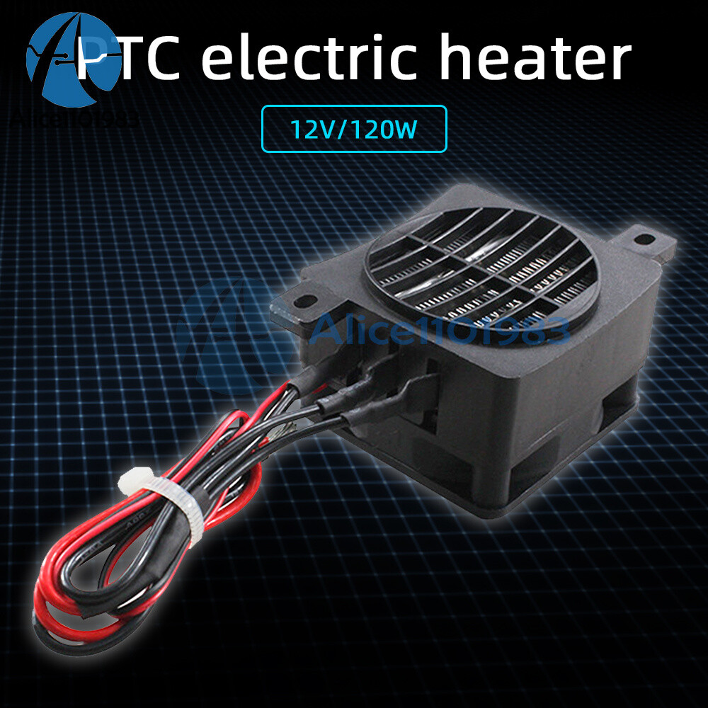 DC12V 120W Portable PTC Car Fan Air Heater Constant Temperature