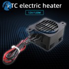 DC12V 120W Portable PTC Car Fan Air Heater Constant Temperature Heating Heater