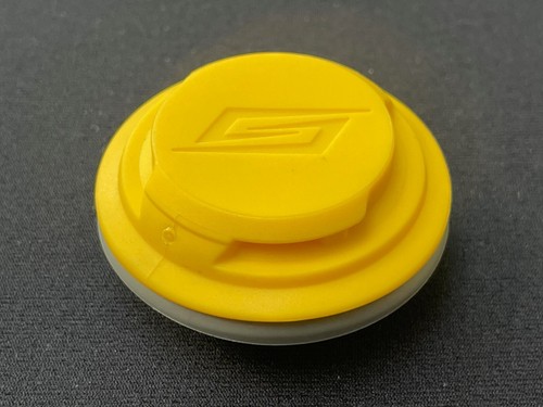 Speedplay Cleat Buddies, Yellow/Gray, New (mismatched set) - Picture 3 of 3