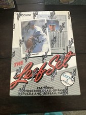 1990 Leaf Baseball Series 1  Box ~ Factory Sealed 36 Packs
