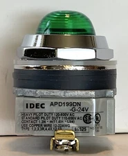 Idec Corporation APD199DN-G-24V LED Pilot Light Green