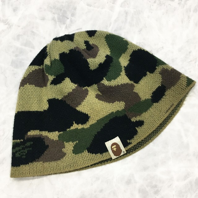 bape knit beanie