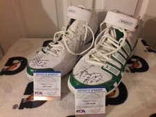 COREY BREWER TIMBERWOLVES GAME USED WORN 3X SIGNED ADIDAS SZ 13 SHOES PSA DNA