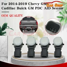 4x OEM 23428268 Parking Sensor Bumper Aid Backup for Silverado Cadillac 52050134