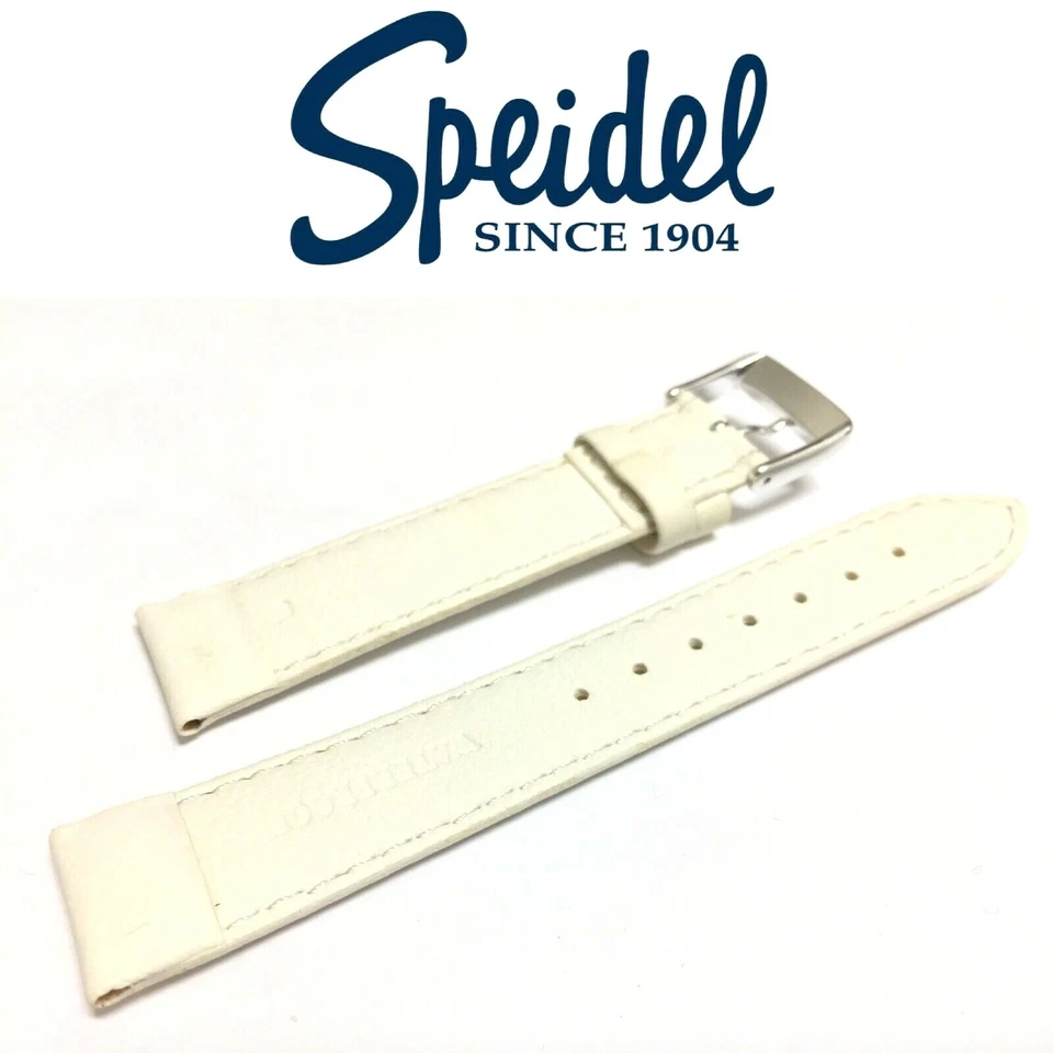 CORREA RELOJ SPEIDEL 5066520 BLANCA IMPERMEABLE MATERIAL SUAVE FLEXIBLE Foto 2 de 2