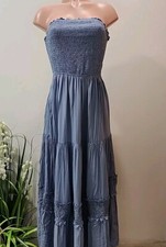 Nwt Blue Cupshe Women's  Sundress Size SMALL.