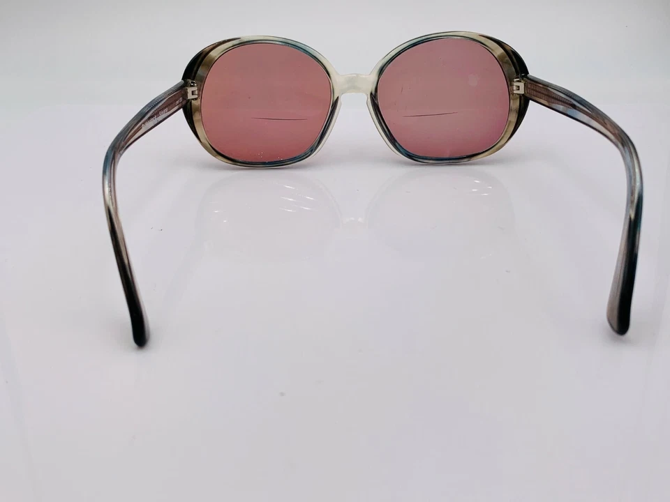 Винтажные солнцезащитные очки Rodenstock Silvana полупрозрачные серые овальные ТОЛЬКО ОПРАВЫ - Изображение 4 из 4