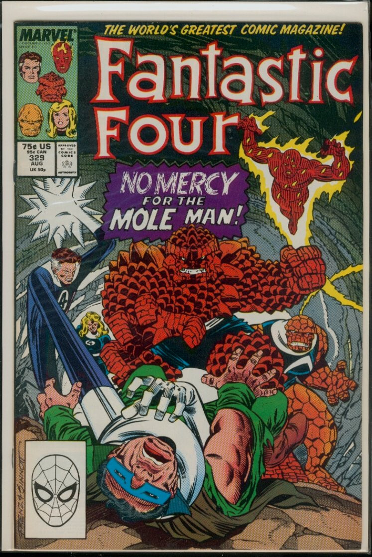 Marvel Comics FANTASTIC FOUR #329 VFN/NM 9.0 | eBay