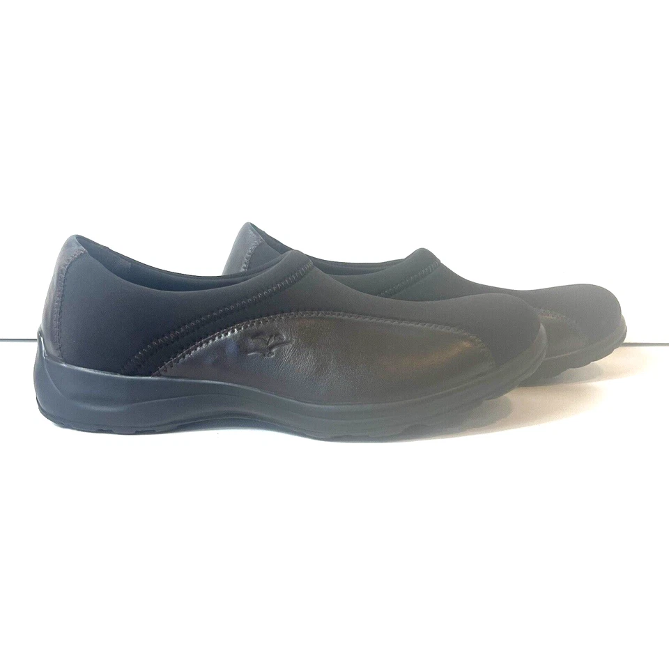 FLY FLOT Anatómico Anti Choques Cuero Marrón/Lycra Sin Cordones Para Mujer EU 42 US 11.5 Foto 3 de 4