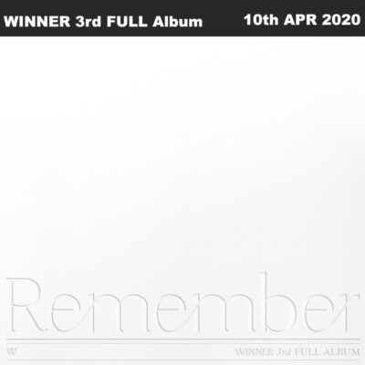 YG Winner - Remember (3rd Full Album) Album+Extra Photocards Set (You+US Version)