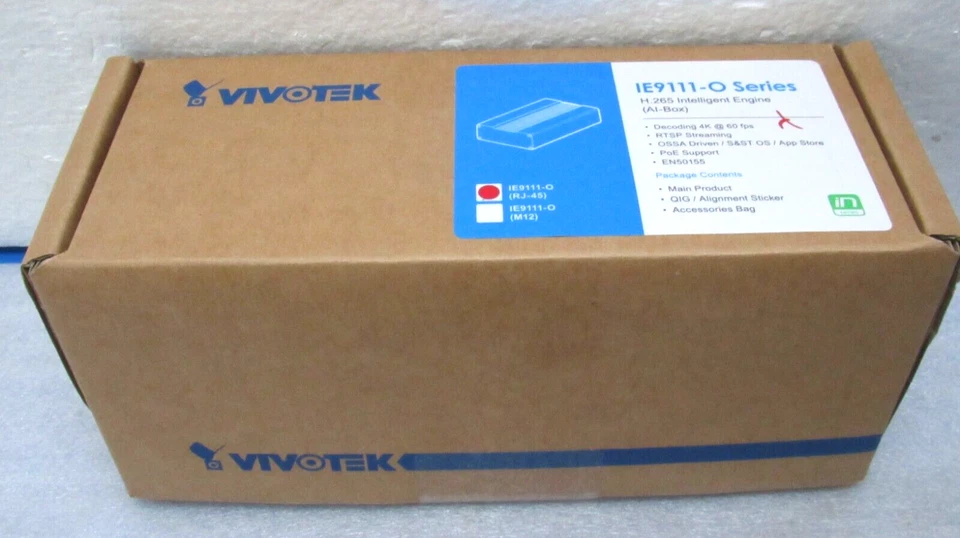 Dispositivo de inteligencia artificial Vivotek IE9111-O AI-Box Edge [CTOKC] Foto 3 de 4