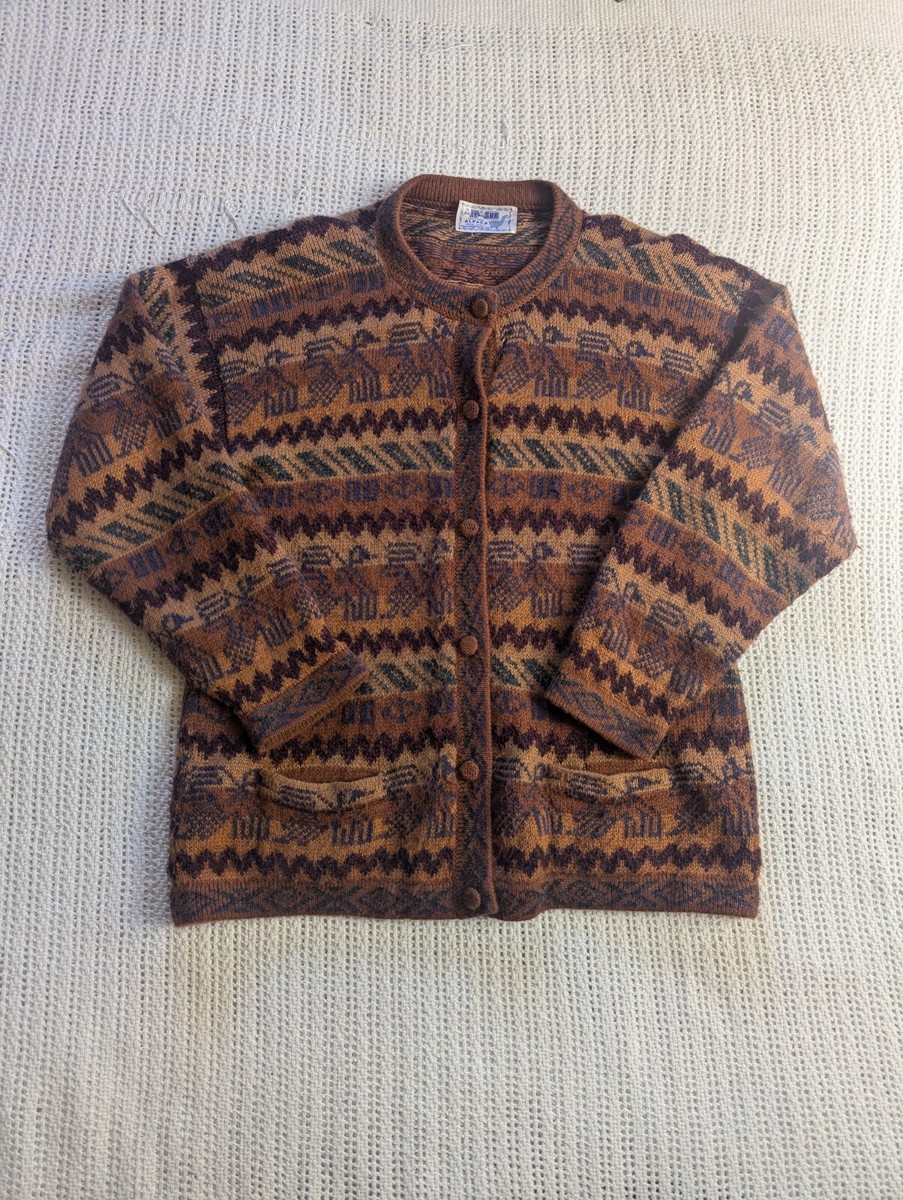 トップス 7G ALPACA WOOL CARDIGAN RIB STITCH KNIT 7G Alpaca Wool Cardigan Rib Stitch Knit