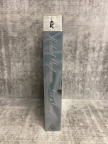 Richard Clayderman Live In Concert VHS Movie Video Cassette Tape - Picture 2 of 4