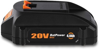 BatPower 20V 4.0Ah  Battery Compatible with WORX 20V 2.0 Ah WA3575 WA3525 WA3520