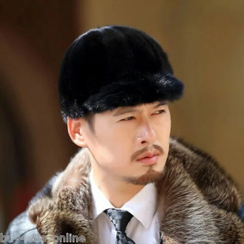 Boina de piel Handmade sombreros para hombres