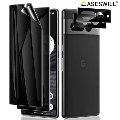 For Google Pixel 10A 10 9A 8A 8 7A 7 9 Pro XL TPU Film Privacy Screen Protector