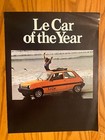 1978 Renault Le Car Sales Brochure - Says "Le Car of the Year" - Good Full Color — photo 1