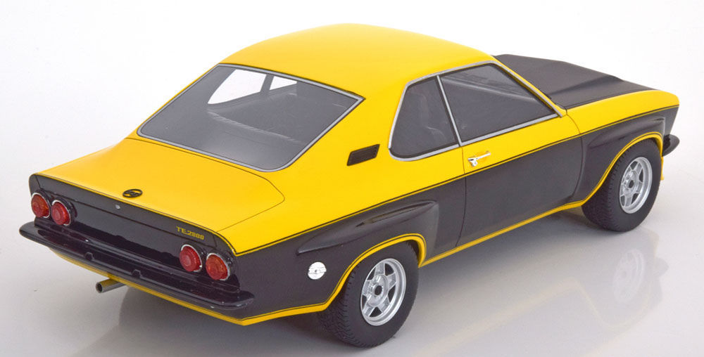 BoS 1975 Opel Manta A TE2800 Yellow/Matt Black LE of 1000 1:18