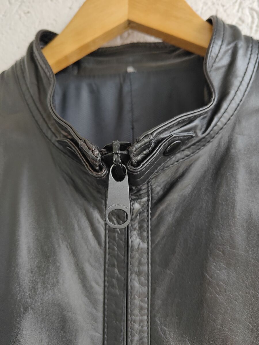 Dior Homme Shiny Leather Bomber Jacket S/S 09 | eBay Dior Homme Shiny Leather Bomber Jacket S/S 09 | eBay