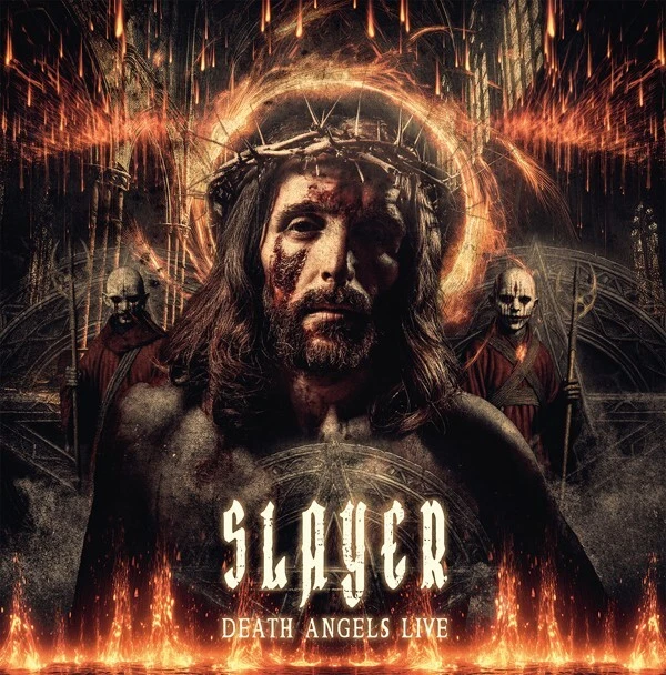 SLAYER DEATH ANGELS - LIVE (RED W/ BLACK SPLATTER VINYL 2LP)  pre order  SEALED* - Image 2 of 3