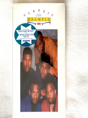 CLASSIC EXAMPLE SEALED LONGBOX CD & PROMO HYPE STICKER DON'T MAKE ME WAIT BONUS!