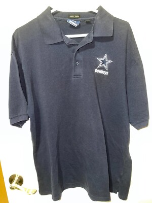 Dallas Cowboys NFL Authentic Apparel Easy Care Polo Shirt - Size L