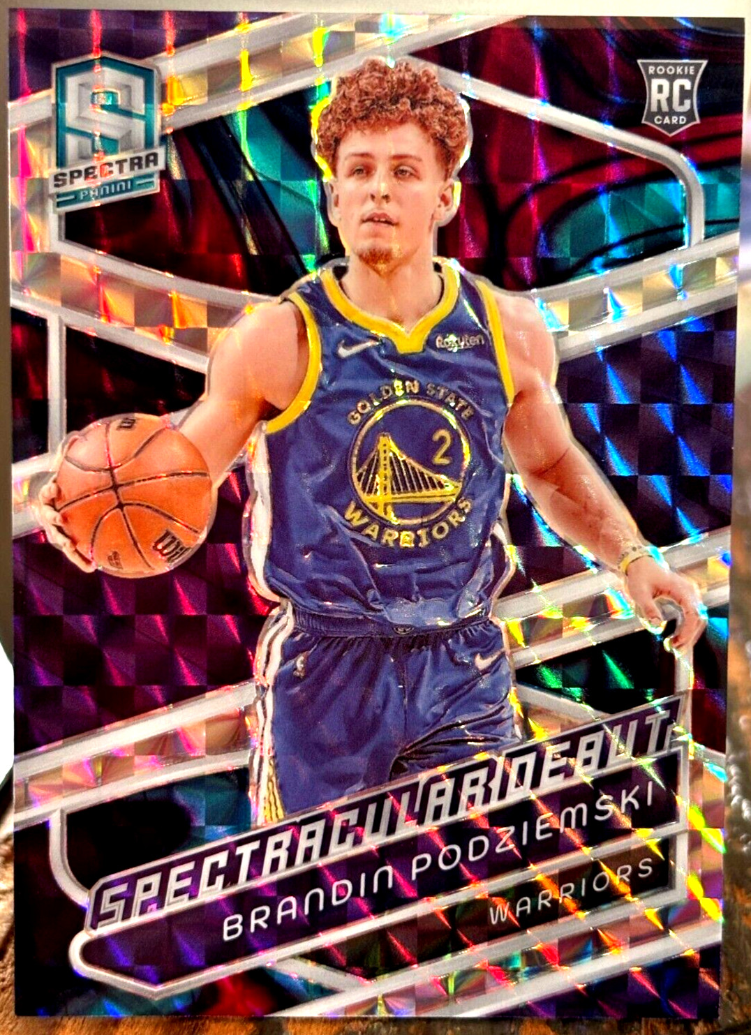 2023-24 Bradin Podziemski /99 Spectra Rookie Spectacular Debut Interstellar #199