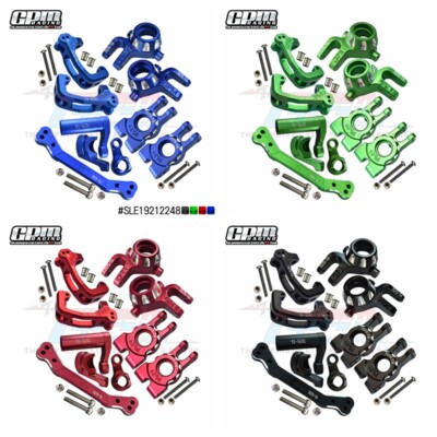 GPM 7075 Metal Alloy Steering Wheel Hub Cup Mount Carrier for TRAXXAS 1/8 SLEDGE