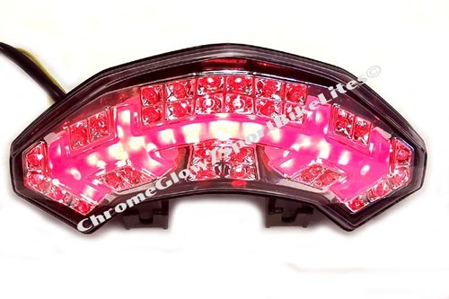 Ducati Multistrada 1200 Integrated LED Taillight; Brake and Turns w/ Smoked Lens - Picture 2 of 4