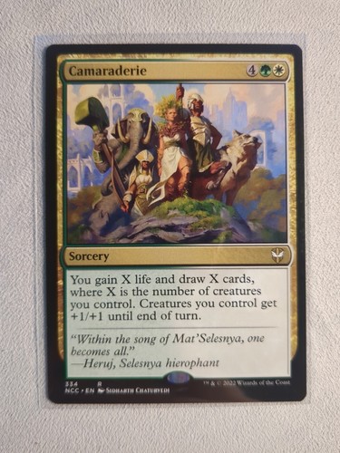 Camaraderie Commander: Streets of New Capenna Regular 334