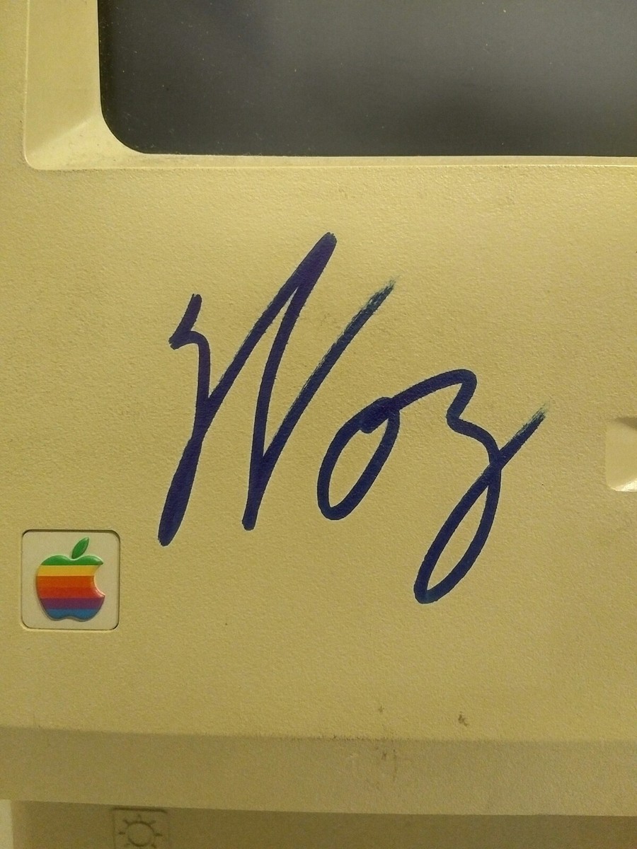 AMAZING Vintage Apple Computer Steve Wozniak signed lot +