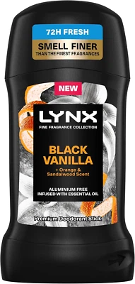 UNILEVER Lynx Fine Fragrance Collection Black Vanilla Premium Deodorant Stick Men's 50 ml