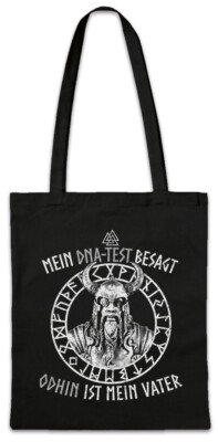 Odhin Ist Mein Vater Hipster Bag Stofftasche Stoffbeutel Loki Viking Walhalla