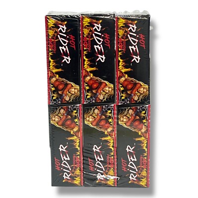 Hot Rider Passion + Hot 3 Box of 3's Each Lot of 6 Original Latex Condoms