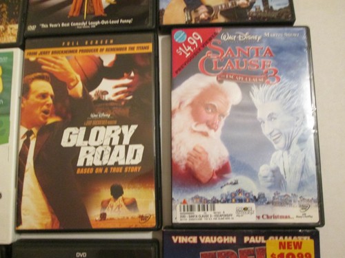 12 DVD Set NICE SANTA CLAUSE 3 GRATIS CLAUS ROBIN HOOD AUGUST RUSH STARSKY + HALTCH - Bild 3 von 7